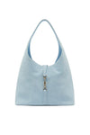 THE PIPER BLUE SUEDE BAG | GHOST