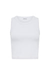 THE POLLY WHITE TANK TOP | ghost