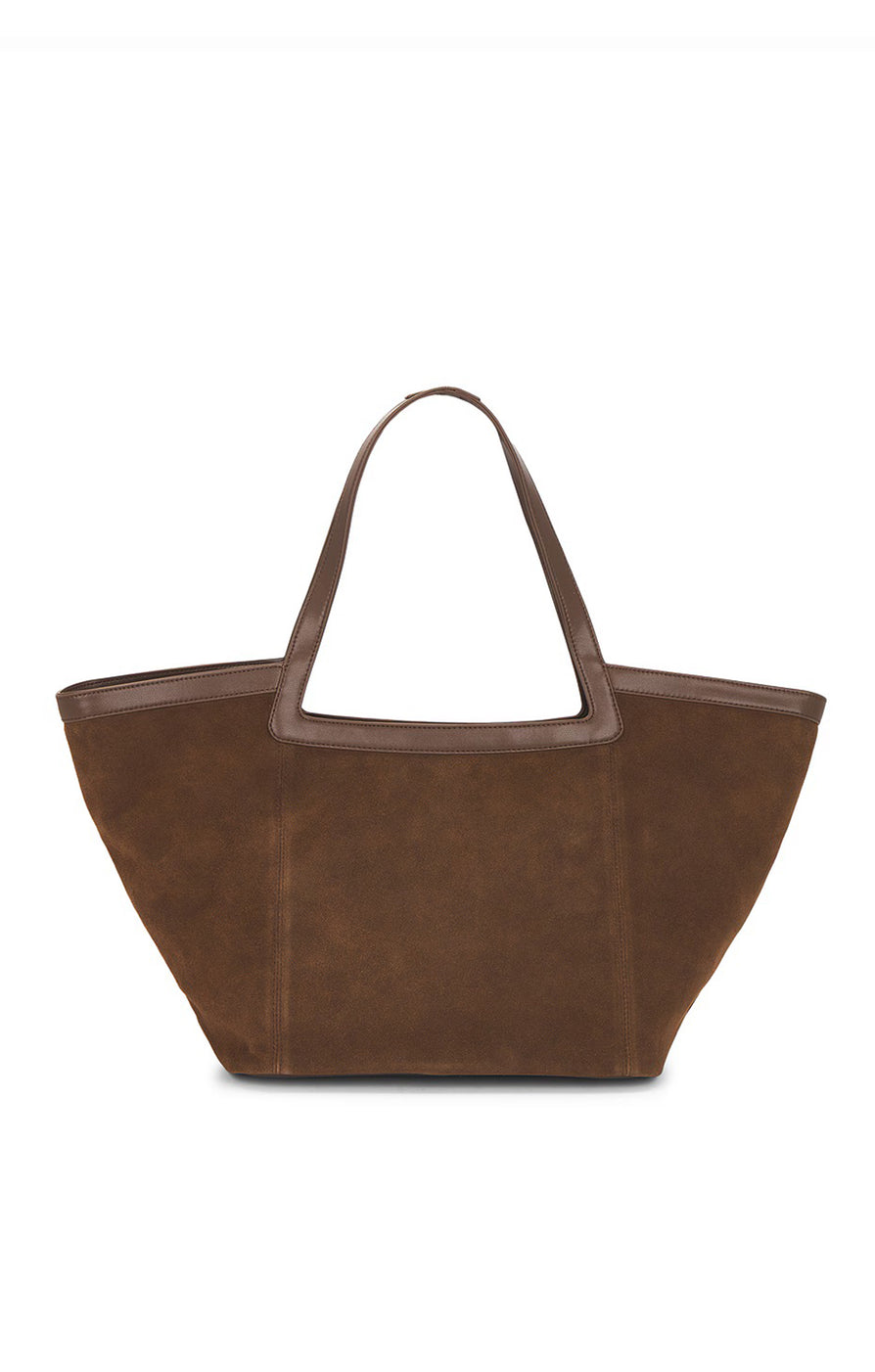PORTIA CHOC TOTE | ghost