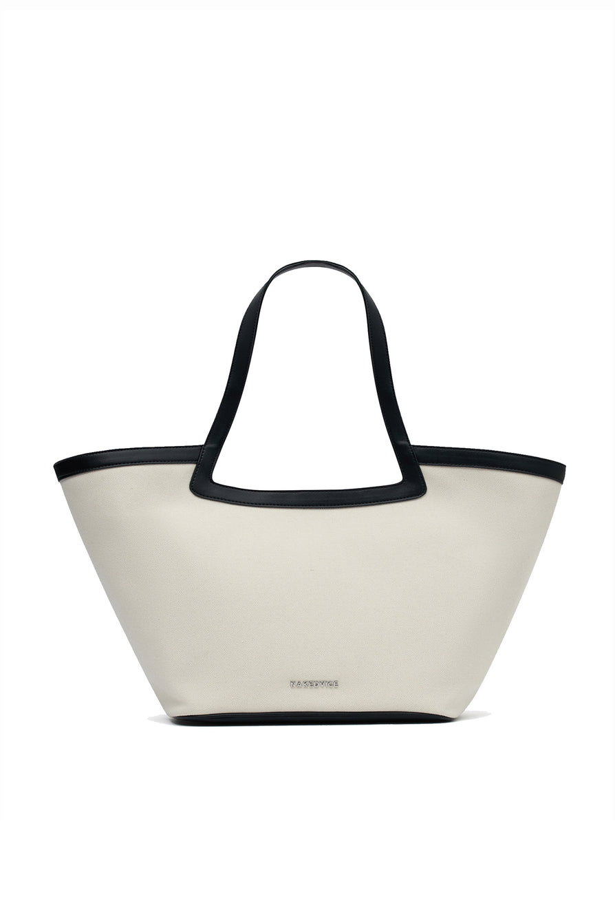 THE PORTIA CANVAS TOTE | Ghost