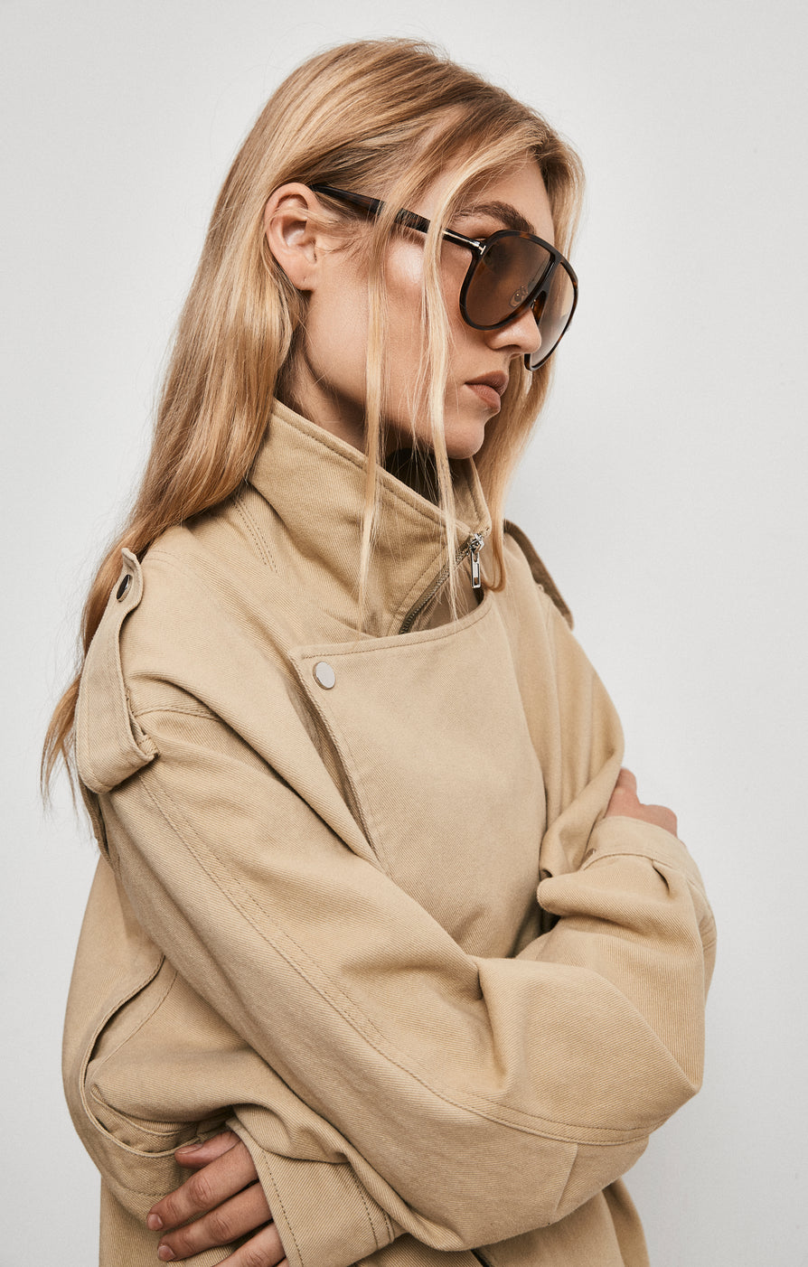 THE RORI BLONDE DENIM JACKET | CAMPAIGN