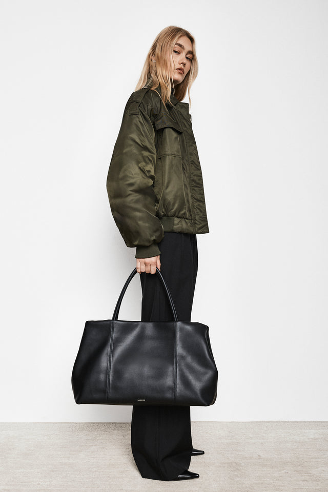 THE BALDWIN BLACK TOTE 