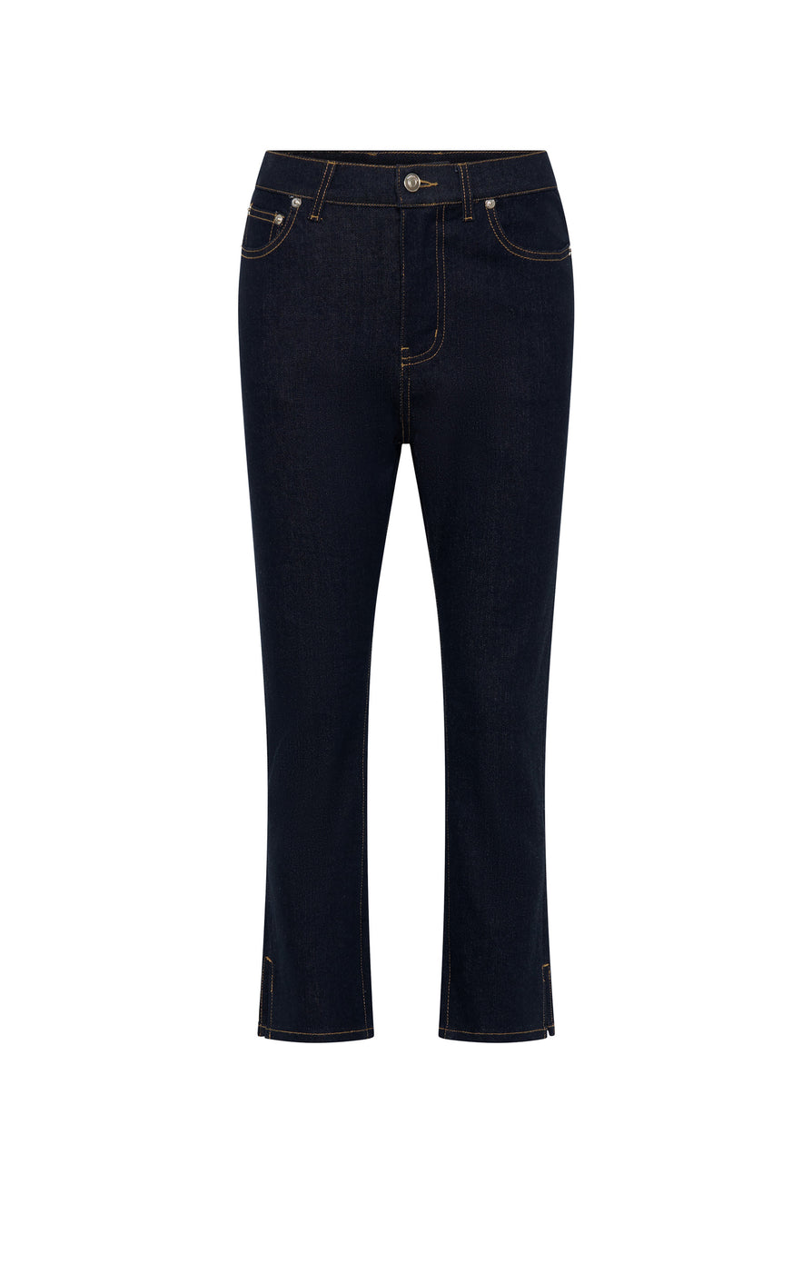 THE RINA DARK BLUE CAPRI | ghost