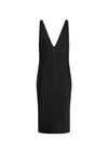 THE SAMMY BLACK SLIP DRESS | ghost