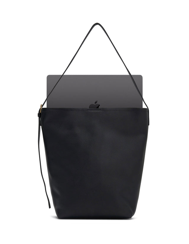 THE SMITH BLACK BUCKET BAG