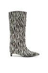 THE STACEY ZEBRA BOOT | GHOST