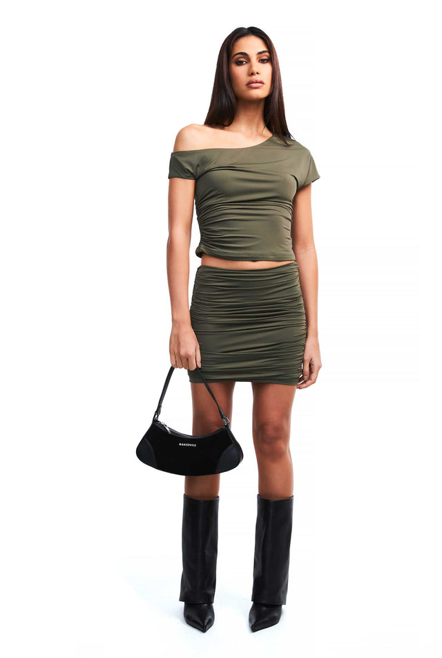 THE KATIA MINI SKIRT MOSS