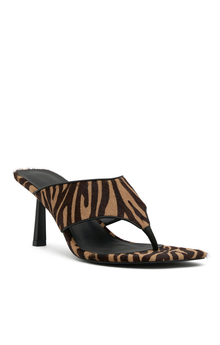 THE TASHA ZEBRA HEEL | ghost 