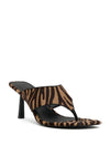 THE TASHA ZEBRA HEEL | ghost 