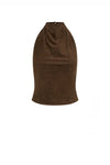 THE CANDICE SUEDE TOP | ghost