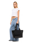 THE GINA BLACK TOTE