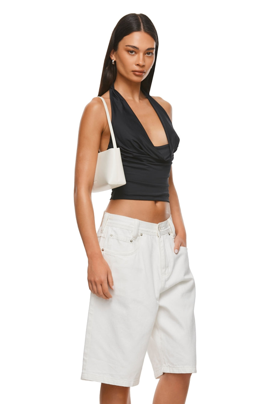 THE MIETTA WHITE BAG | model