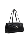 THE ABEL BLACK PONY HAIR BAG | ghost