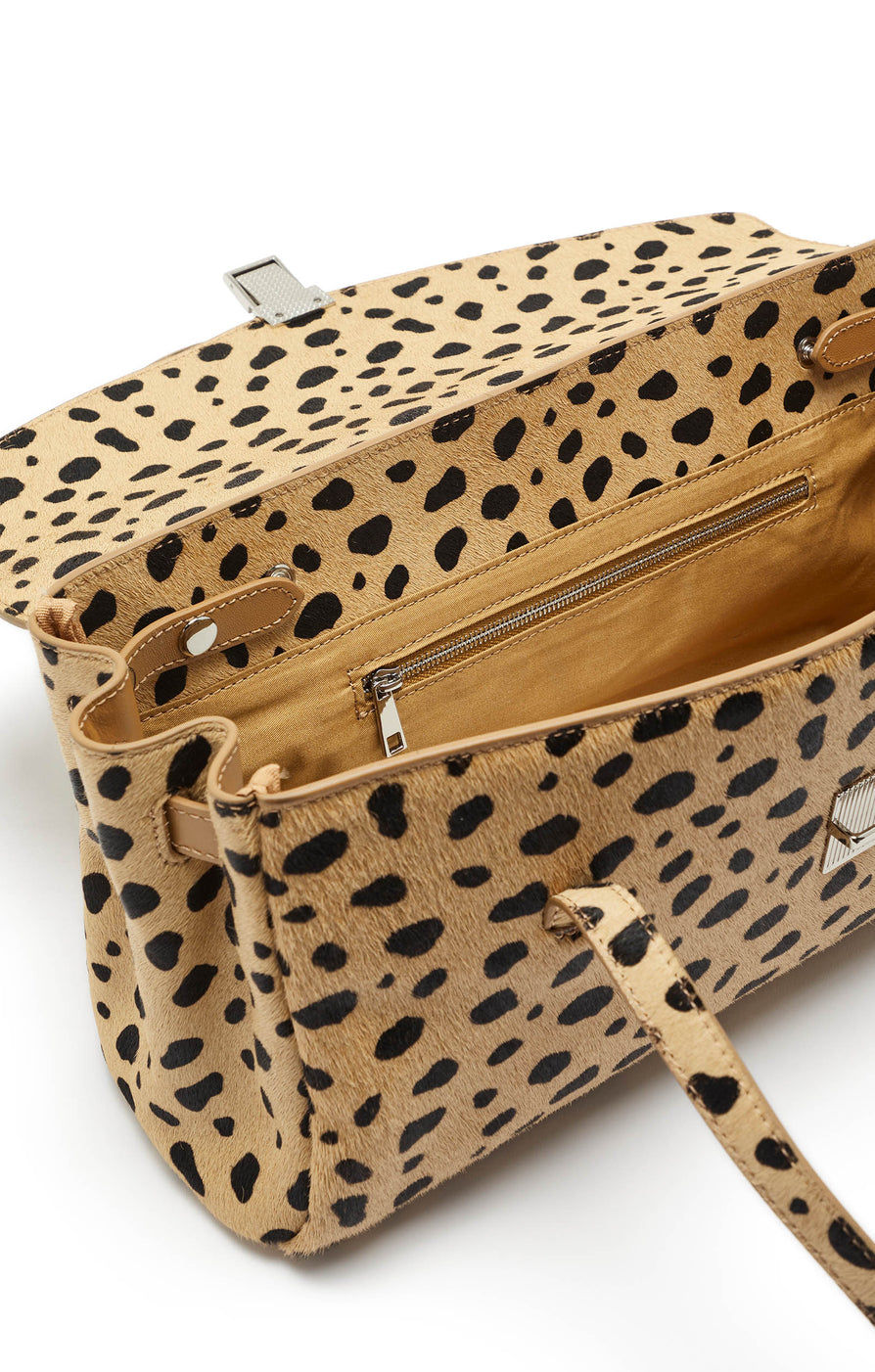 THE ABEL CHEETAH PRINT BAG | ghost