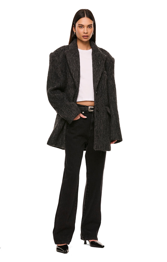 THE ALBERT CHARCOAL COAT