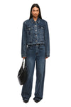 THE BAXTER WASHED INDIGO JACKET | MODEL