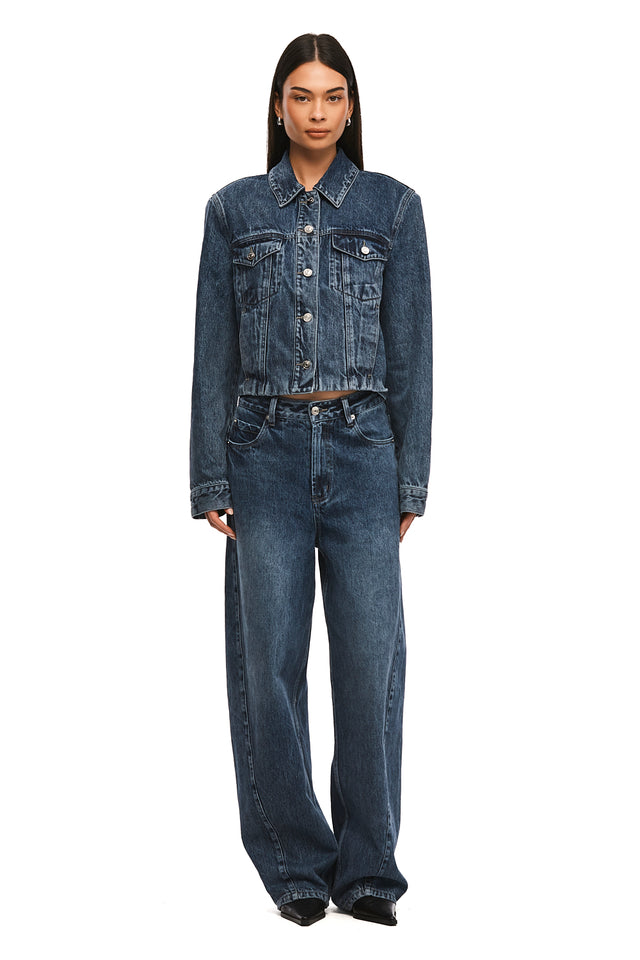 THE BAXTER WASHED INDIGO JACKET 