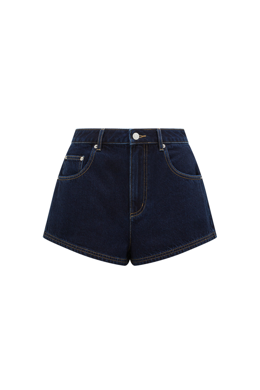 THE BILLIE DARK INDIGO SHORT | GHOST