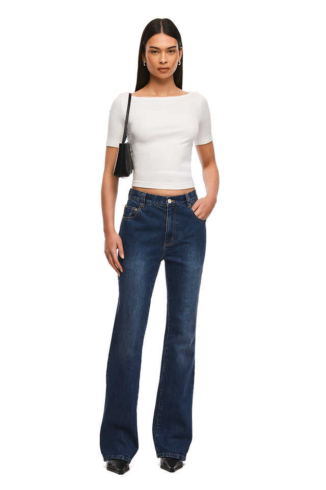 THE BOBBIE WHITE TEE 