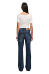 THE BRADY DARK BLUE BOOTCUT JEAN | MODEL