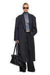 THE BOSTON GREY COAT | MODEL