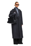 THE BOSTON GREY COAT | MODEL
