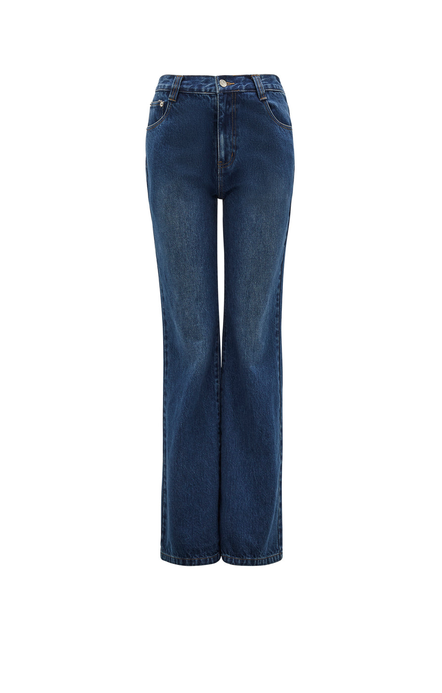THE BRADY DARK BLUE BOOTCUT JEAN | GHOST