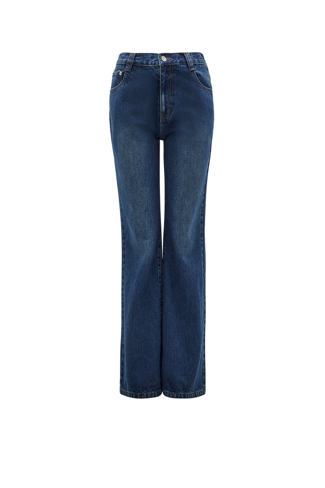 THE BRADY DARK BLUE BOOTCUT JEAN 