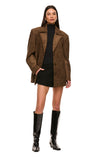 THE BROOKLYN BROWN BLAZER | model