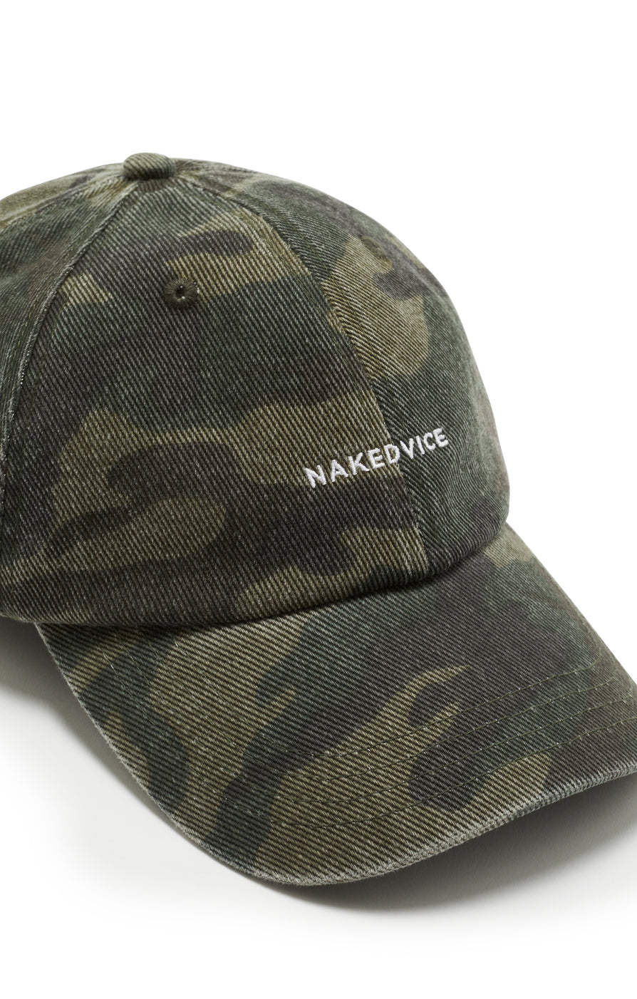 THE ESSENTIALS CAMO CAP | GHOST
