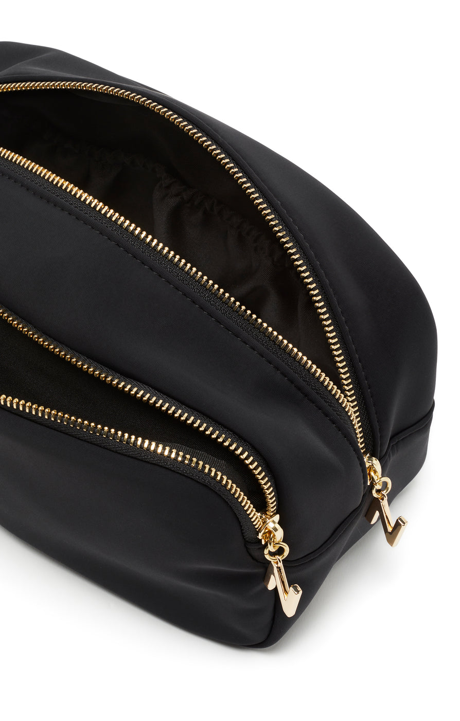 THE CAPRICE GOLD MAKEUP BAG | GHOST