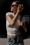 THE CARLY WHITE TEE | CAMPAIGN