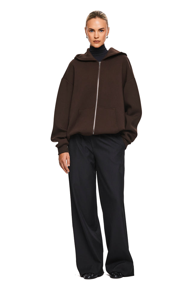 THE DARIA COFFEE HOODIE 