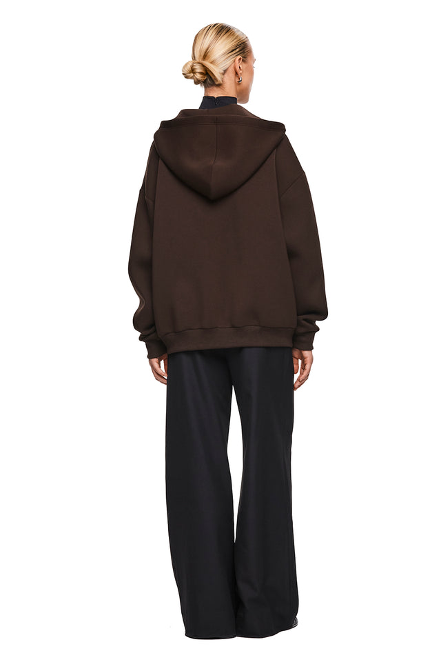 THE DARIA COFFEE HOODIE 