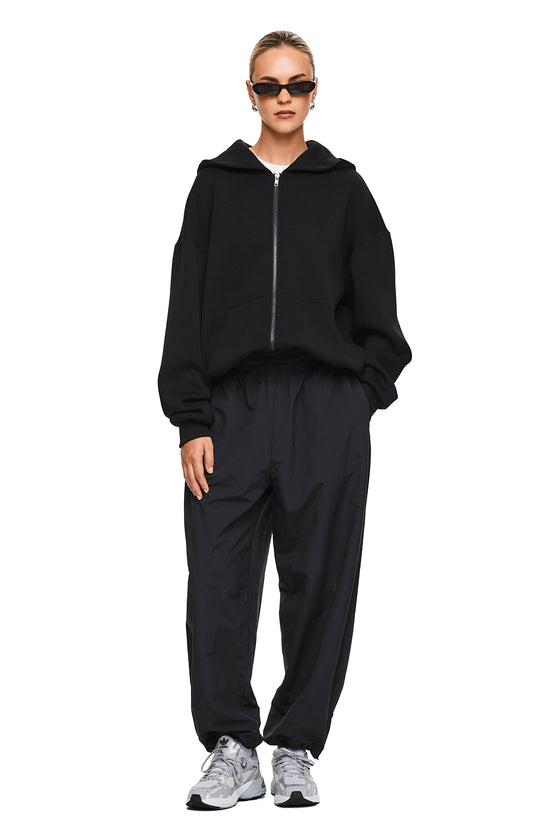 THE DARIA BLACK HOODIE