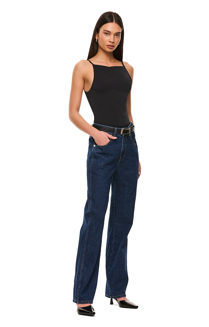 THE XAVIER INDIGO JEAN | model