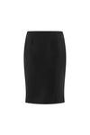 THE DEMPSEY BLACK MIDI SKIRT | GHOST