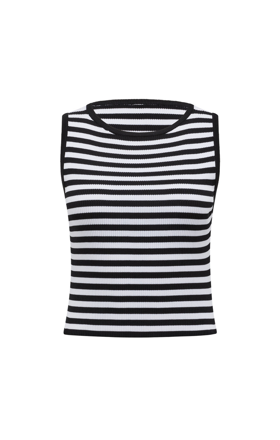 THE EMERSON STRIPE TOP | GHOST