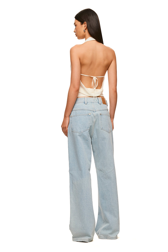 THE EMMA VANILLA TOP | MODEL