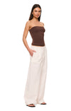 THE ENZO WHITE PANT | MODEL