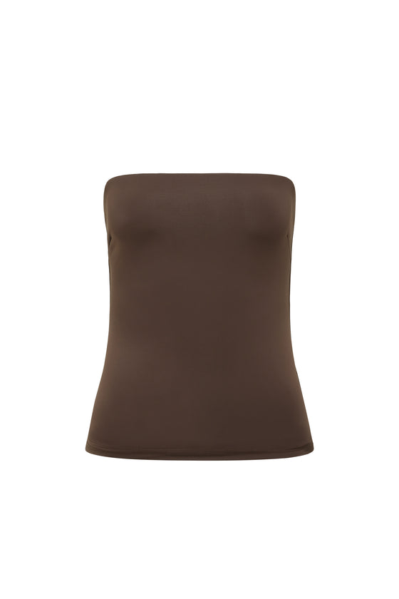 THE FERGIE CHOCOLATE BANDEAU