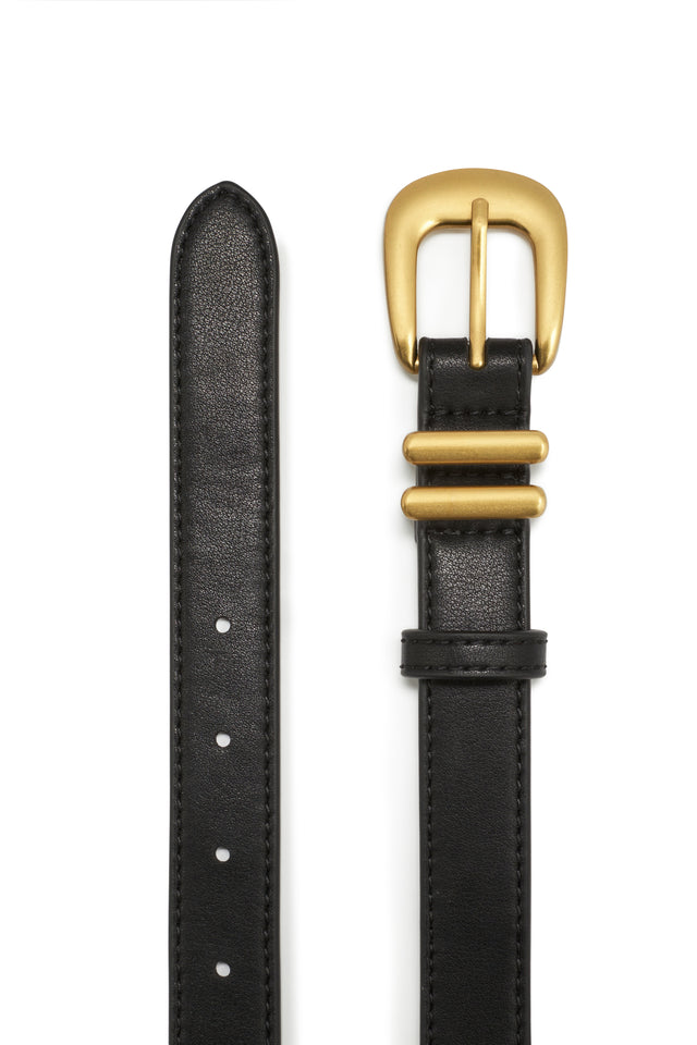 THE HARRI BLACK GOLD BELT 