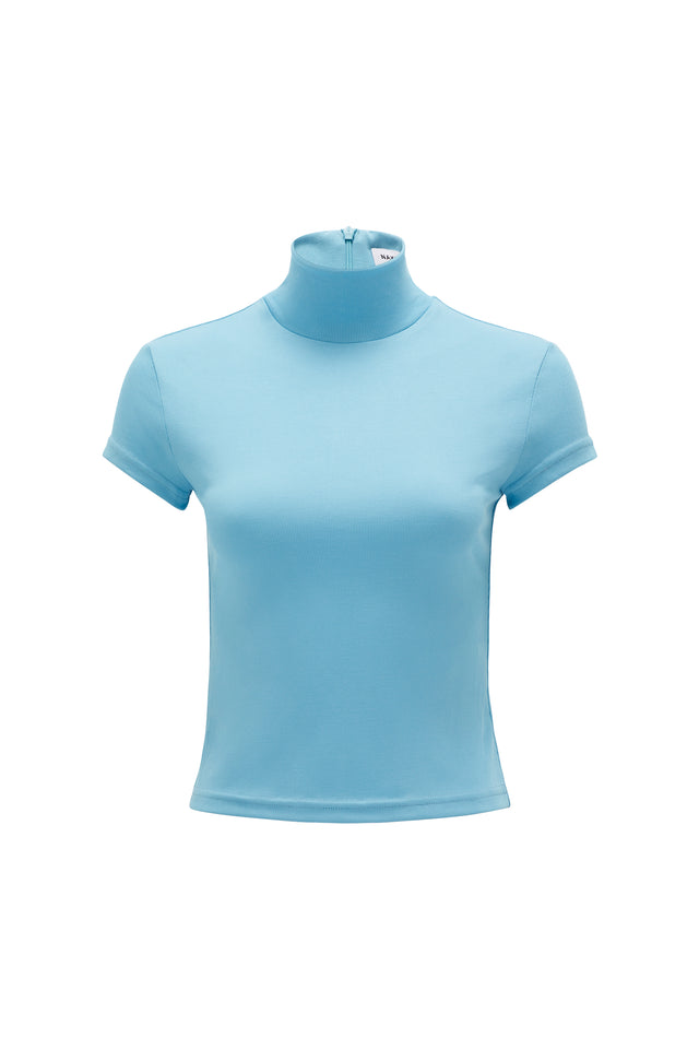 THE HIGGINS AQUAMARINE TOP 