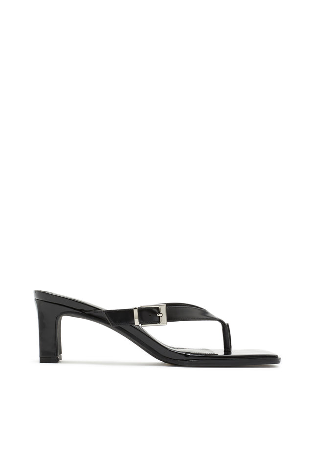 THE IDA BLACK HEEL 