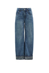 THE JENSEN TRUE BLUE CUFFED JEAN | ghost