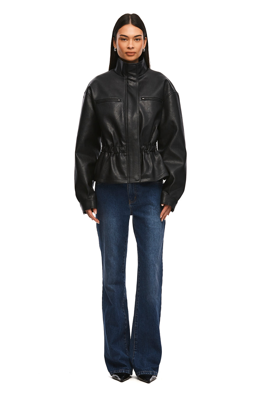 THE BRADY DARK BLUE BOOTCUT JEAN | MODEL