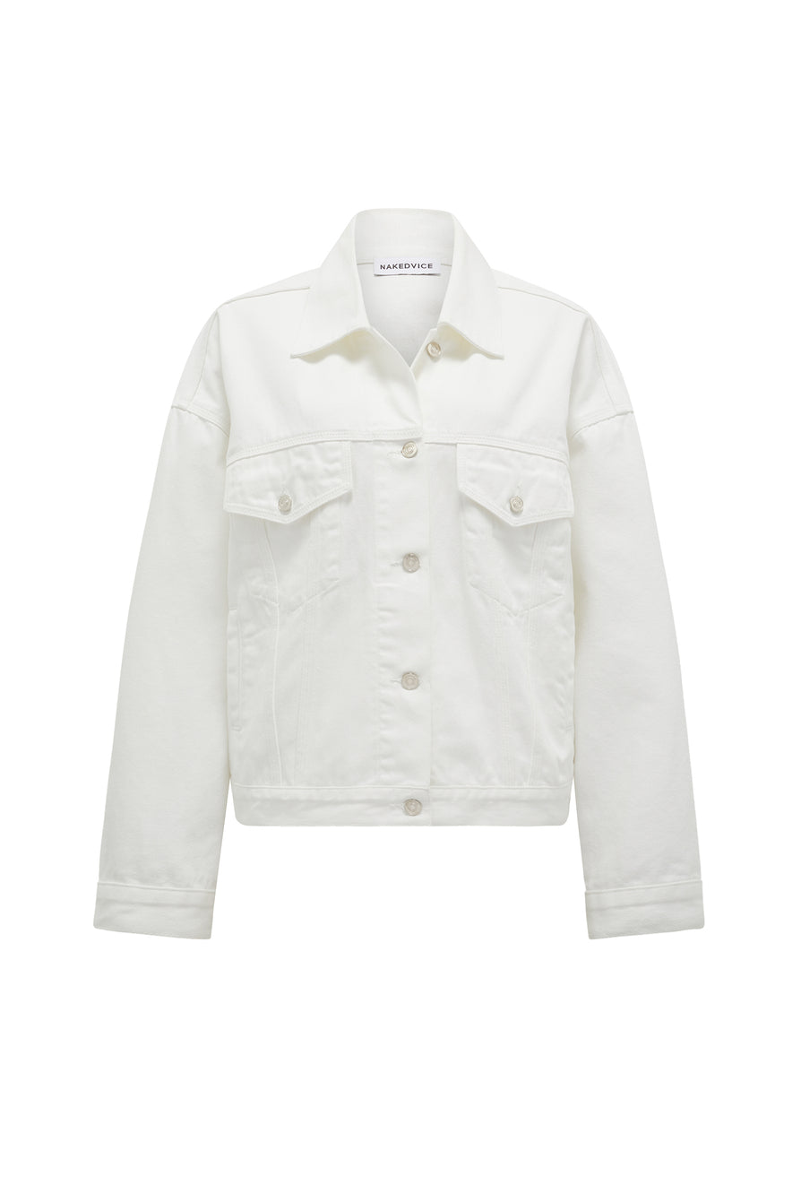 THE MAXWELL WHITE JACKET | GHOST
