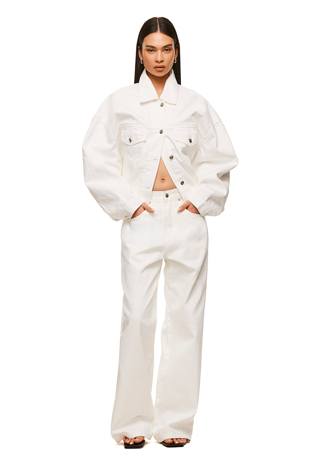 THE MAXWELL WHITE JACKET 