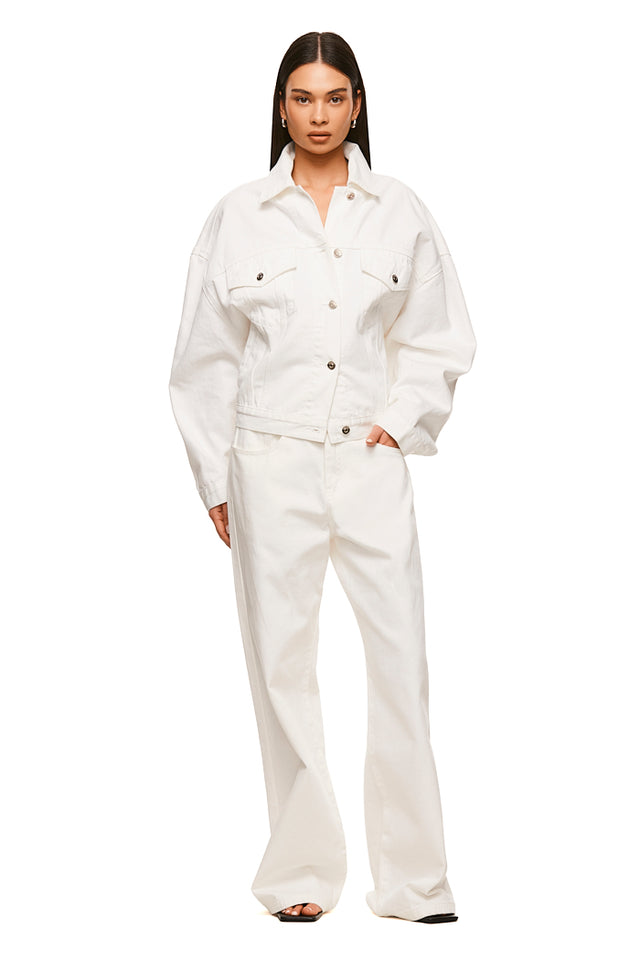 THE MAXWELL WHITE JACKET 