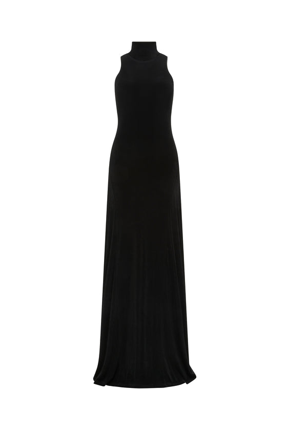 THE NERA BLACK MAXI DRESS